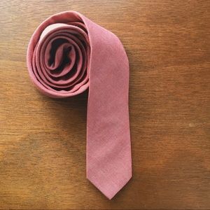J. Crew Mercantile Red Chambray Tie